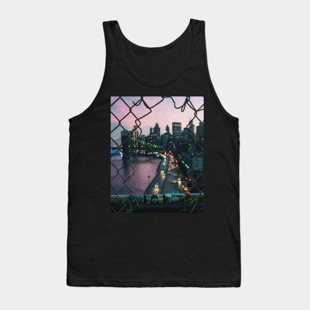 New York City Lights Tank Top by igjustin